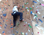 indoor rock climbing