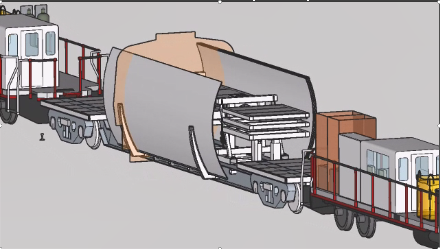 Work train rendering