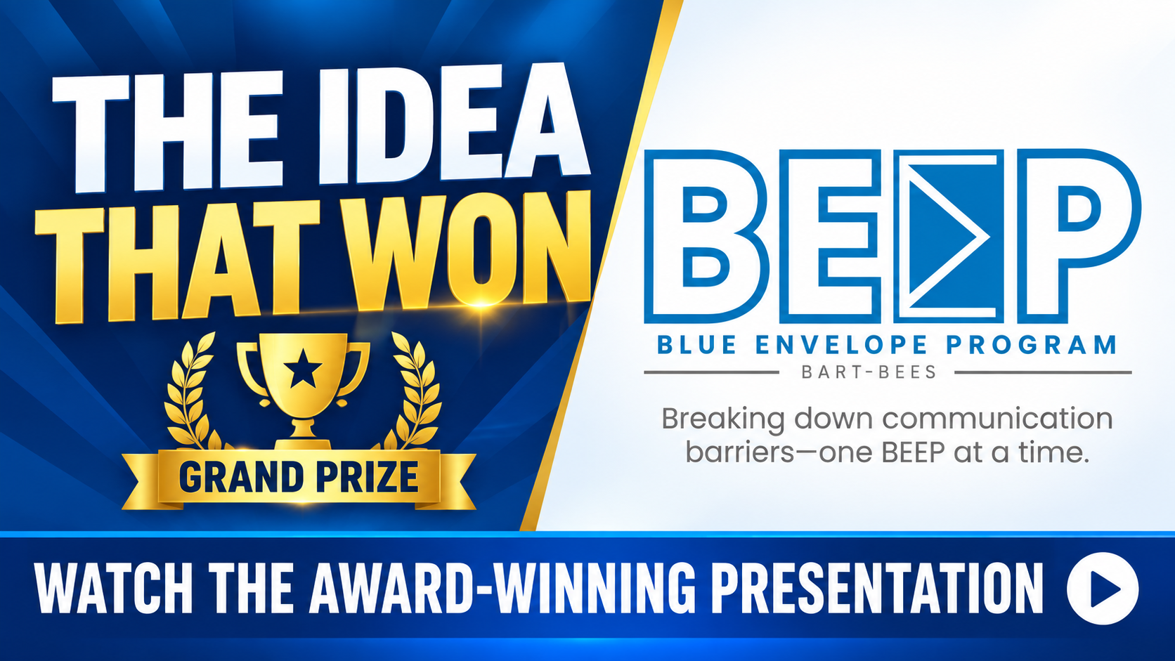 Click to watch the idea that won!