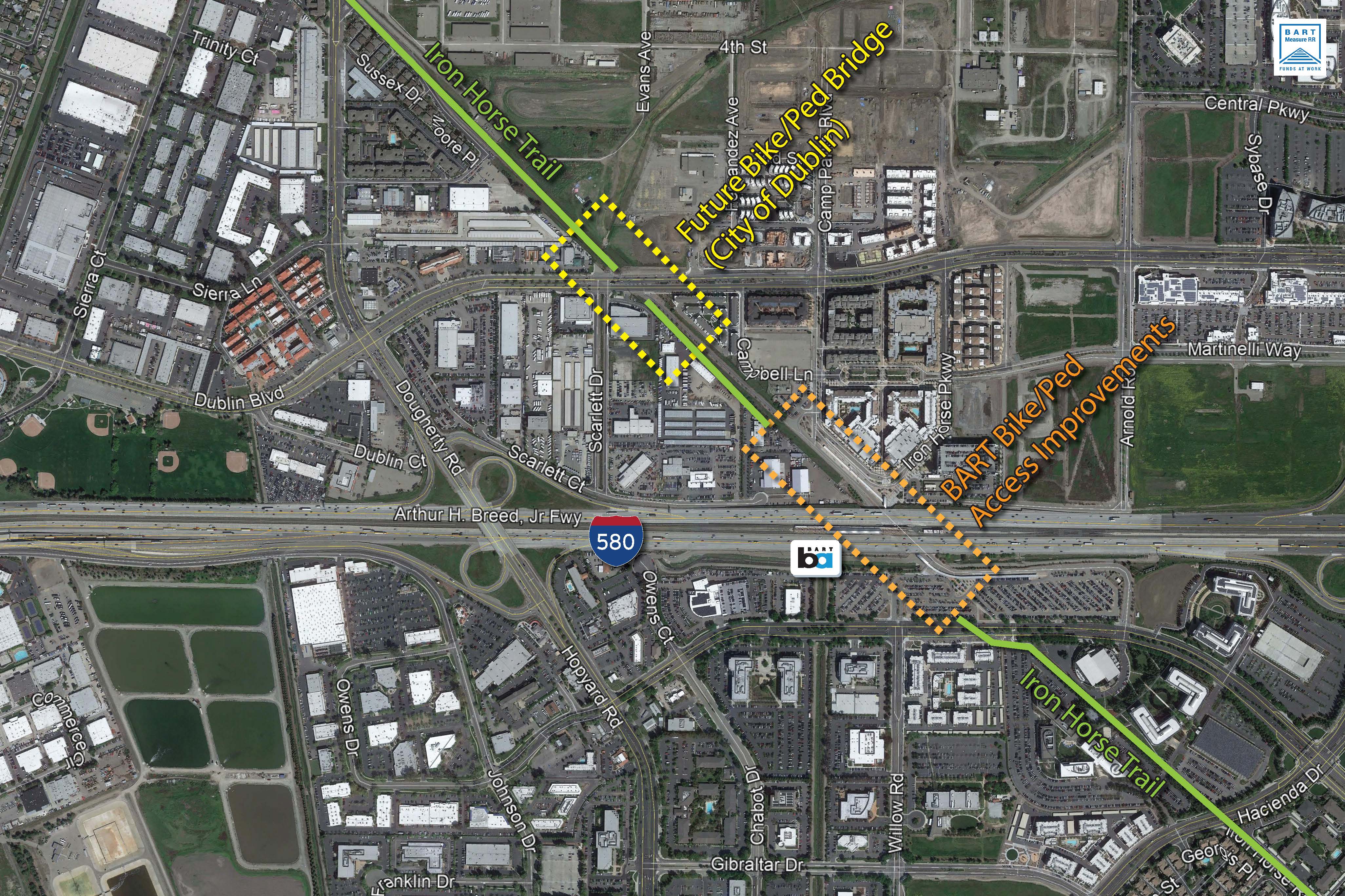 Dublin Pleasanton Bicycle Pedestrian Access Improvements