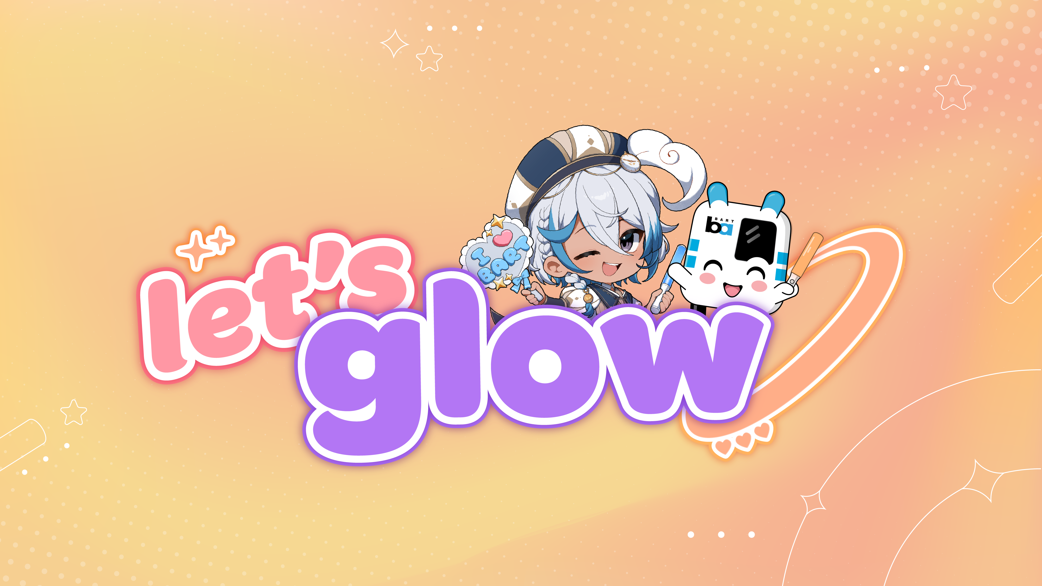 Let's Glow banner