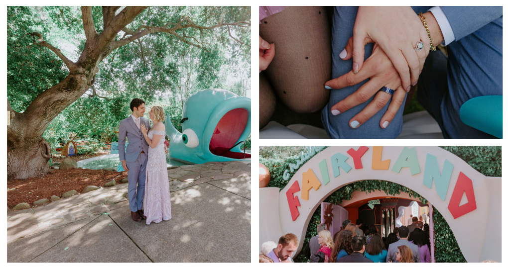 Scenes from the Fairyland wedding. Photos courtesy of Katie Weinholt Photography. 