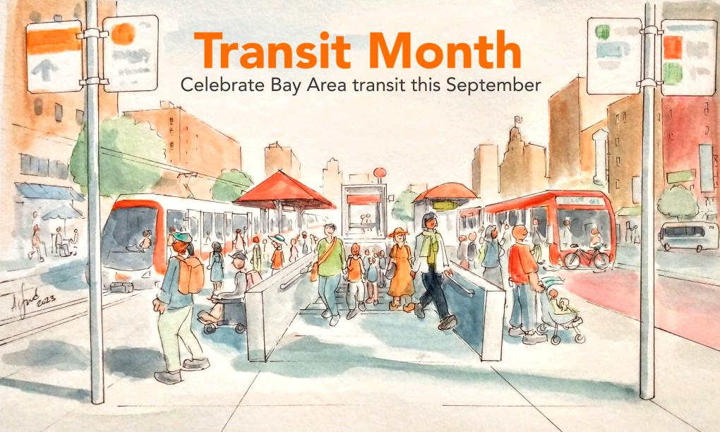 Transit Month 2023 banner