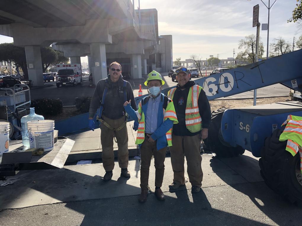 Miscellaneous photos of BART engineers