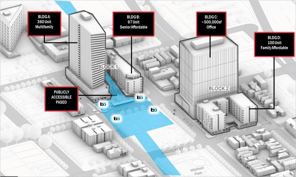 Lake Merritt TOD map