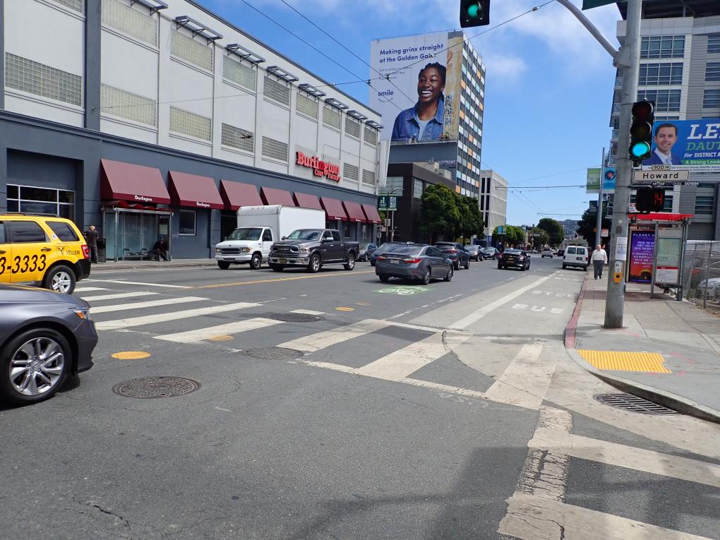 Powell Street before improvements