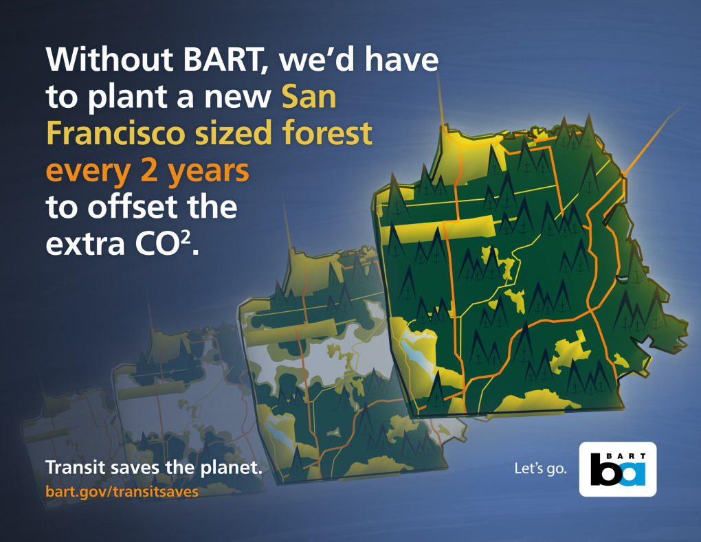 Transit Saves the Planet (“forest”)