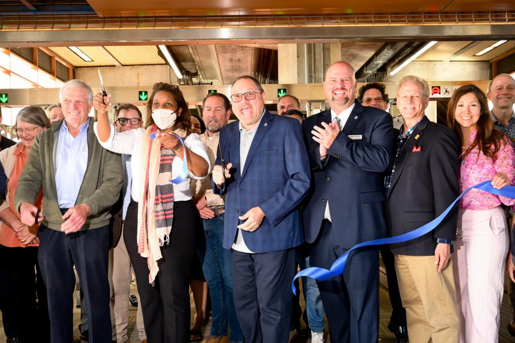 Ribbon cutting
