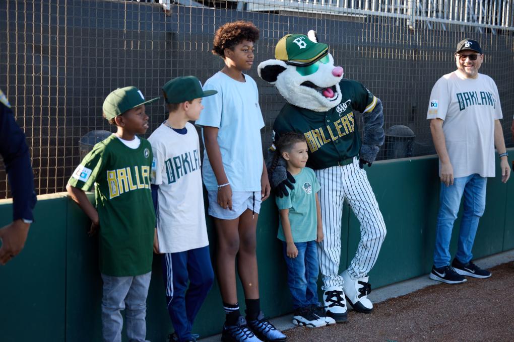 BART kids with Scrappy and Mark Foley