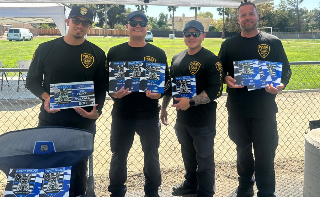 BART Police officers at K9 competition