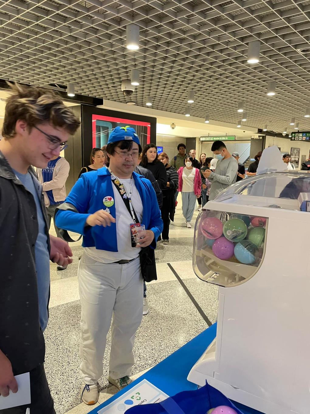 Photos of BART anime events