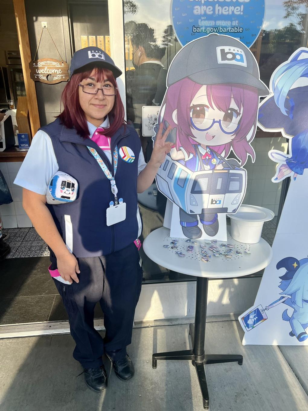 Photos of BART anime events