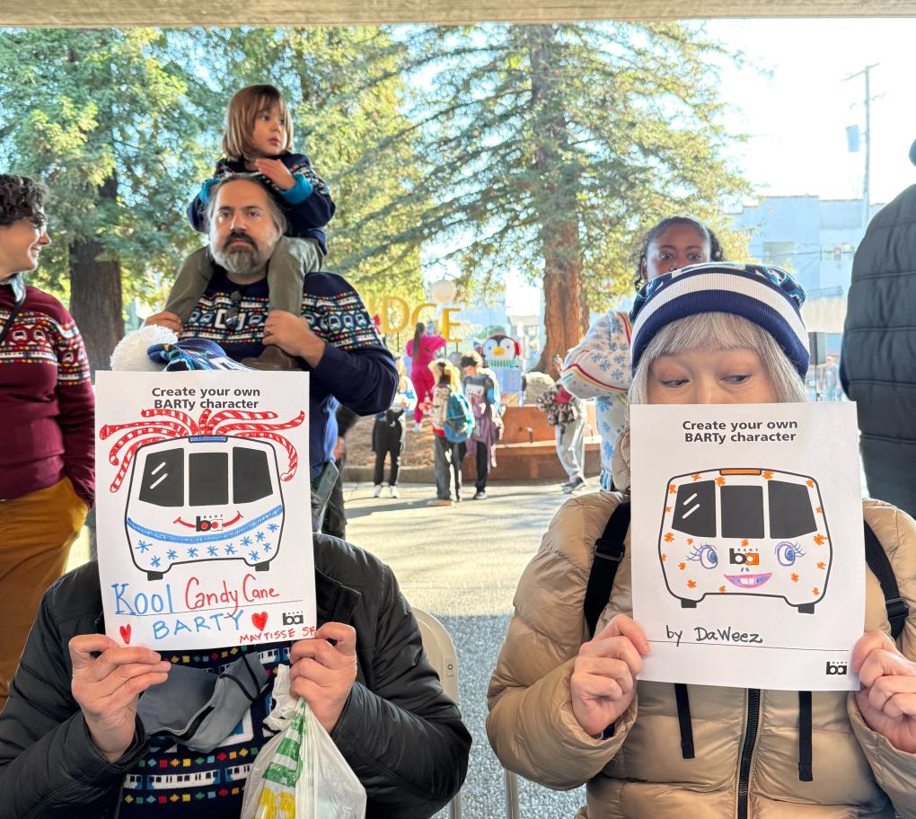 BARTy masterpieces by riders