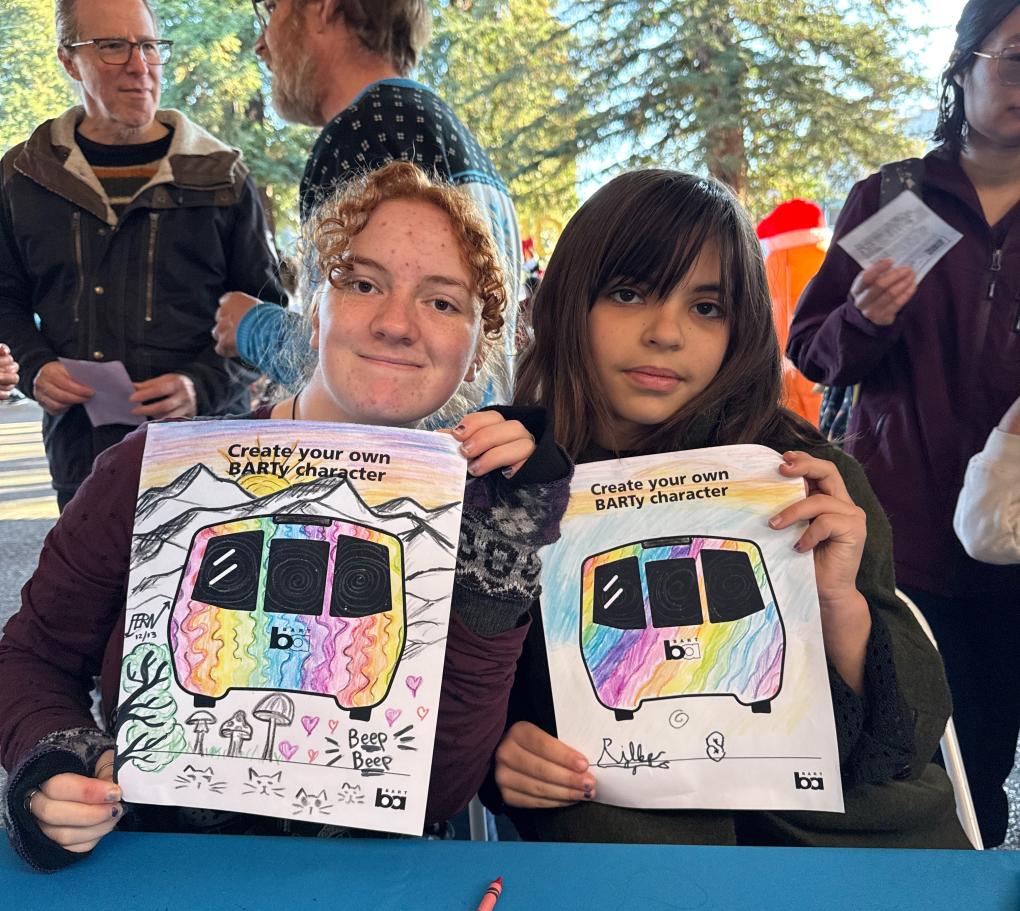 BARTy masterpieces by riders