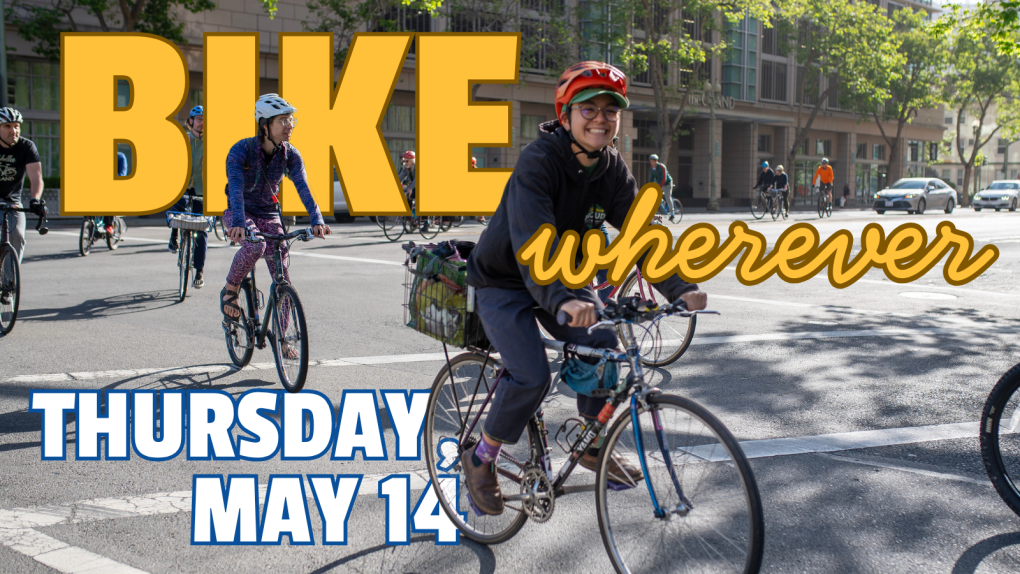 Bike to Wherever Day banner