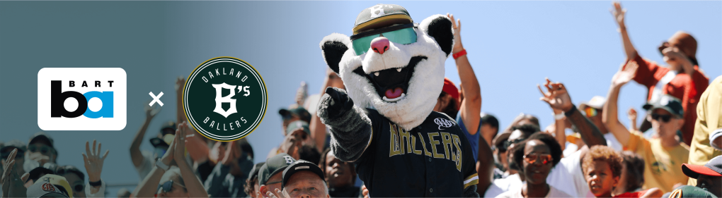 BART x Ballers banner with Scrappy
