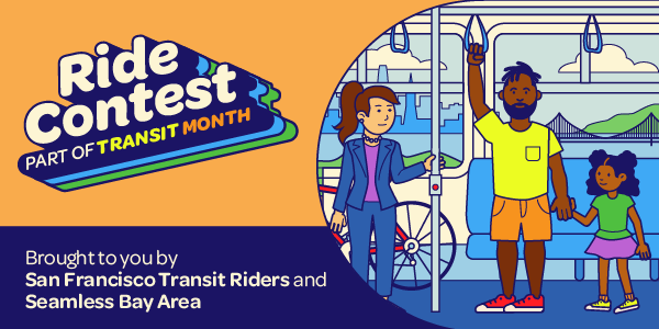 Ride Contest Transit Month banner