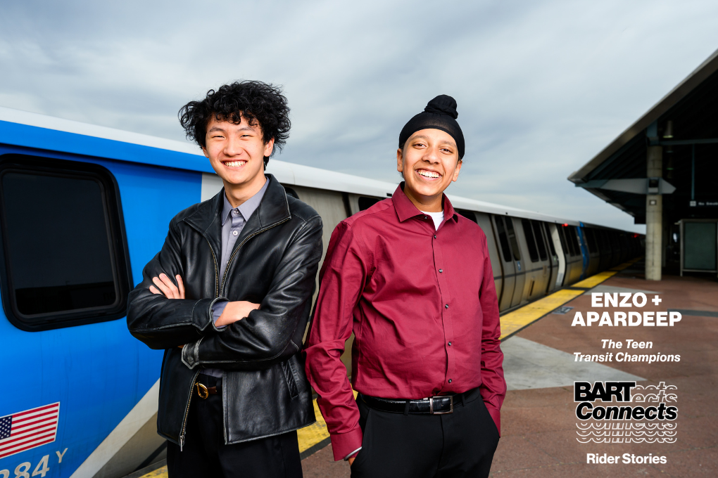 BART Connects Enzo and Apardeep