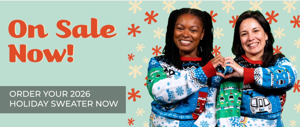On sale now! Order your 2026 holiday sweater