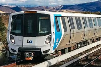 conceptual design of a BART car exterior
